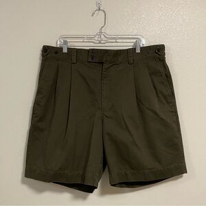 C.C. Filson Shorts Men’s Size 40 Green Gurkha Safari adjustable Shorts Vintage
